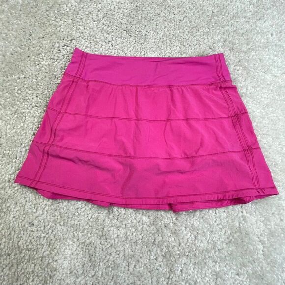 Lululemon Pace Rival Skort Skirt Sonic Pink 6 - Picture 3 of 10